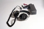 Vintage Realistic Radio Shack Electrostatic HP-100 Headphones By Stax. Fixed Price $239.00.