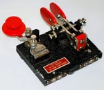 Vintage Brown Bros Mach Ctl-b Combo Paddle & Straight Key For Ham Radio. Fixed Price $139.99.