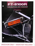 Brochure For Yaesu FT-8100R Ham Amateur Radio 144/430 Mhz Transceiver. Fixed Price $13.95.