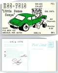 Ham Radio Qsl Qso Postcard KGC-7319, Gary, In, Usa. Fixed Price $16.99.