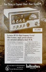 1959 AD(N13) Hallicrafters Co. Chicago. HT-32A Quartz Crystal Radio Transmitter. Fixed Price $7.49.