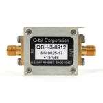 Q-bit QBH-3-8912 Rf Amplifier Sma Female Coax 800-850 Mhz, 15 Vdc 16 Db. Fixed Price $19.99.