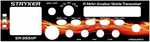 Stryker SR-955HP Cb Radio Face Plate Graphic Any Design Color Connex Cobra. Fixed Price $22.50.