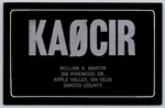 1981 Ham Radio Qsl Postcard Ka Cir Apple Valley Mn To Jamison Pa A156. Fixed Price $14.20.