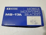 Icom MB-17A Mobile Quick Release Mounting Bracket New Box Ham Radio. Fixed Price $59.99.