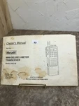 Very Rare Heathkit Mini-deluxe 2-METER Transceiver HW-2M Manual C. 1989. Fixed Price $65.00.