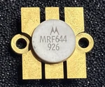 Original Motorola MRF644 Nos Npn Silicon Power Transistor Gold / White. Fixed Price $19.25.