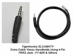 Tigertronics Slcabhty For Some Yaesu Hts That Use Non-threaded 4-PIN Trrs Mic. Fixed Price $29.95.