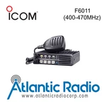 Icom F6011 Analog Mobile Two-way Radio Uhf (400-470MHZ). Fixed Price $287.00.