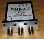 Radiall Ramses DC-40 Ghz Rf Sma 2.92MM Spdt Switch 12V. Fixed Price $359.00.