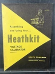 Vintage Heathkit Assembly Manual VC-3 Voltage Calibrator Original 1957. Fixed Price $20.00.