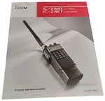 Icom Brochure Specs Advertisement IC-24AT/IC-24ET Dual Band Fm Transceiver. Fixed Price $10.00.