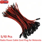 5/10 Pcs Radio Power Cable Cord Plug For Motorola Gm Xpr Xtl Cdm Cm Maxtrac. Fixed Price $8.79.