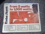 Original Radio Shack From Watts To 1000 Ham Book 62-2056. Fixed Price $45.00.