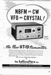 1948 Print Ad Of Hallicrafters HT-19 Transmitter Nbfm Or Cw Vfo Crystal $350. Fixed Price $8.49.