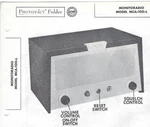 1956 Monitoradio MCA-100-L Receiver Tube Fm Photofact Manual Schematic Vtg. Fixed Price $11.04.