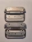1 Heavy-duty Spring-loaded Case Handles, Alum Base, Ss Handle, Used.. Fixed Price $16.95.