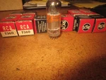 (5) Nos Nib 1960 Rca 7360 Ham Radio Audio Tubes. Fixed Price $50.00.