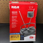 Rca Digital Rabbit Ears Hdtv Antenna ANT121R Fine Tuning Indoor 30 Mile Range. Fixed Price $25.00.