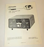 Original Heathkit Ssb Transmitter Model SB-401 Specifications Schematic 1968. Fixed Price $14.00.