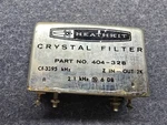 Heathkit Crystal Filter 404-328 3395KHZ For Sb Hw Series. Fixed Price $19.95.