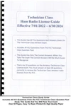 53 Pages Ham Radio Technician Class Study Guide Has All Of The Questions/answers. Fixed Price $28.95.