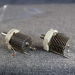 Ef Johnson & Hammarlund Ceramic Variable Capacitors 2-54 4-105 Pico Farad #8. Fixed Price $18.95.