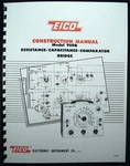 Eico Model 950B Resistance-capacitance-compactor Bridge Construction Manual. Fixed Price $10.99.