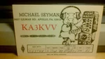 Amateur Ham Radio Qsl Postcard KA3KVV Pig Comic Seyman 1988 Apollo Pennsylvania. Fixed Price $9.78.