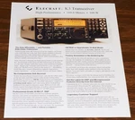 Brochure: Elecraft K3 High Performance 160-6 Meters 100W Transceiver. Fixed Price $20.00.