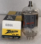 Zenith Ge 6JB6A Vacuum Tube New In Box. Fixed Price $20.00.