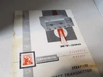Lafayette Kt 390 Ham Transmitter Original Manual. Fixed Price $22.00.