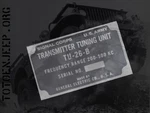 TU-26 Radio Jeep Us WW2 Engineers Transmitter Plate Label. Fixed Price $18.85.