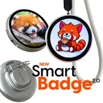 Custom Led Name Badge Digital Display Bluetooth Wearable Photo Gif Video. Fixed Price $39.99.