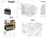 Sony CRF-160 Service Manual With 12 11X17" Diagrams + Color Ad 32LB Paper. Fixed Price $24.95.