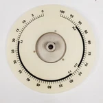 Tuning Dial Disc & Hub From Collins 30S-1 Rf Amplifier 544-6953-002. Fixed Price $74.99.