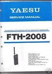 New Yaesu FTH-2008 Transceiver Service Manual English. Fixed Price $18.00.
