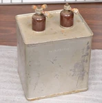 Collins 30S-1 Linear Amplifier Parts: C207 C208 4UF 3000V Dc Filter Capacitor. Fixed Price $150.00.