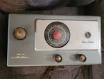 The Hallicrafters Model S-94 Civic Patrol Radio Receiver Powers On Plays Static. Fixed Price $39.96.