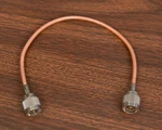 Teflon Coax Jumper Cable Type "n" Male For Collins 312B-4 312B-5. Fixed Price $20.00.