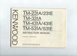 Kenwood TM-231A TM-231E 114MHZ Fm Transceiver Instruction Manual Guide Pamphlet. Fixed Price $25.60.