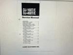 Alinco DJ-160T Service Manual Digital. Fixed Price $6.00.