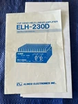 Vintage Alinco Electronics ELH-230D Vhf Hand Held Linear Amplifier Manual. Fixed Price $20.00.