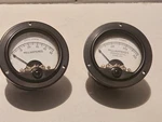 A1 / 2 New Mcclintock Direct Current Milliamperes Meter, 0-50 And 0-300. Fixed Price $26.00.