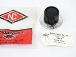 National HRS-4 Vintage Black Pointer Shirt Knob Ham Radio Receiver (nos). Fixed Price $15.00.