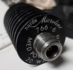 Nard Microline 766-6 Attenuator Type (m,f) Db 20W 4GHZ Spec Ok 11 See Plots. Fixed Price $38.00.