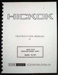 Hickok PS-503 Solid State Regulated Power Supply Operating Manual. Fixed Price $11.99.