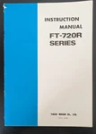 Yaesu FT-720R Series Vhf Uhf Fm Transceiver Instruction Manual + 3 Pullouts. Fixed Price $20.00.