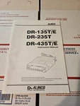 Alinco DR-135T/E DR235T DR-435T/E Instruction Manual Original. Fixed Price $9.00.