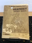 Vintage 1972 Heathkit SB-650 Frequency Display Manual (BX5). Fixed Price $20.00.
